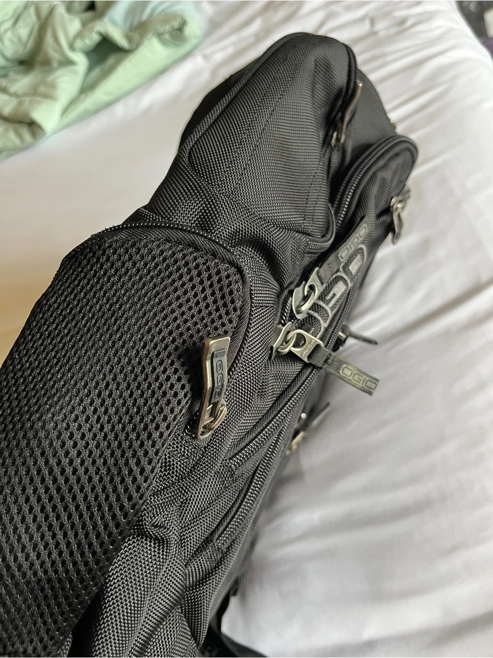 OGIO Black Heavy Duty Multi-Pocket Tech Laptop Backpack Travel School Rucksack